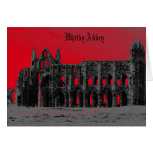 Whitby Abbey Hälsningskort