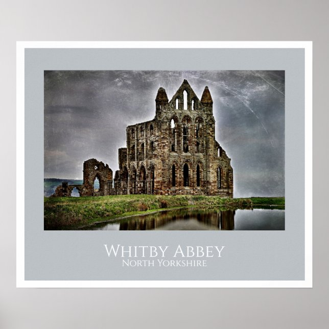Whitby Abbey Poster (Framsidan)