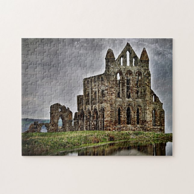 Whitby Abbey Pussel (Horisontell)