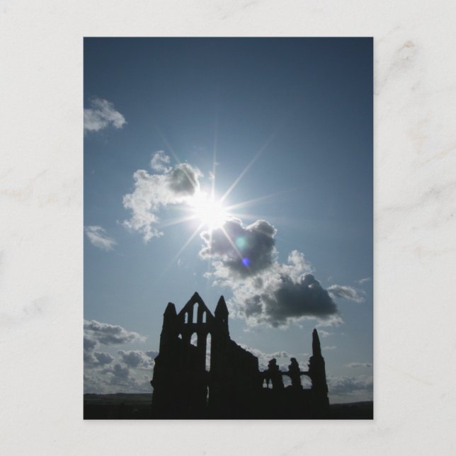 Whitby Abbey Vykort (Framsida)