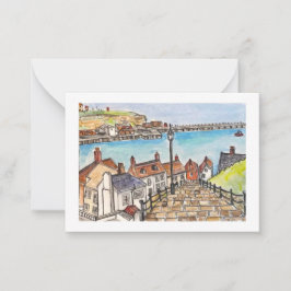Whitby, England Anteckningskort