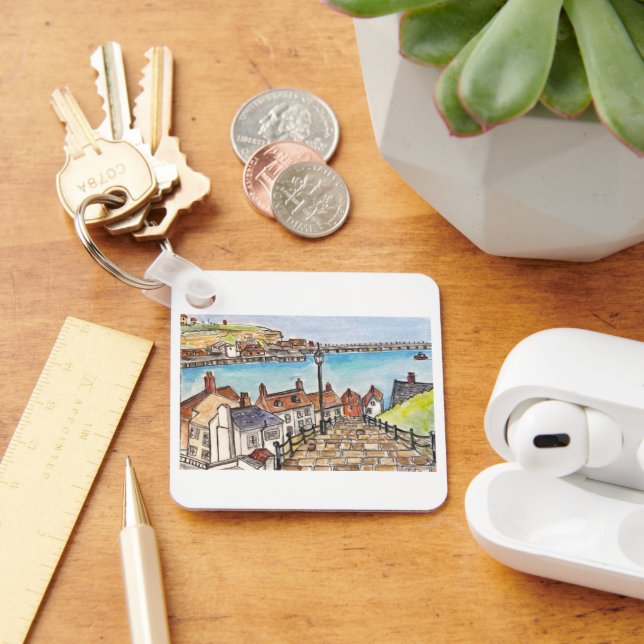 Whitby, England  Nyckelring (Skrivbord)