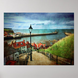 Whitby Harbour från 1999 Poster