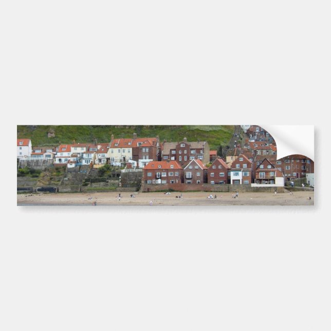 Whitby i North Yorkshire Bildekal (Framsidan)