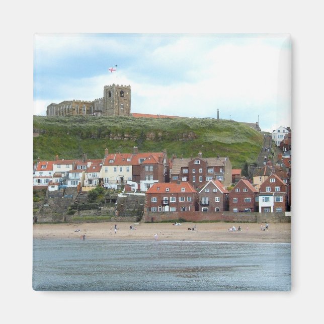 Whitby i North Yorkshire Magnet (Framsidan)