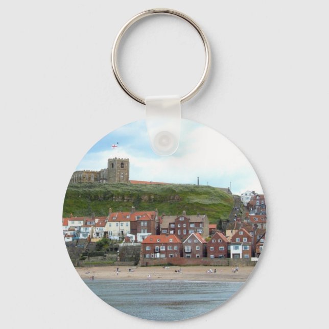 Whitby i North Yorkshire Nyckelring (Framsida)
