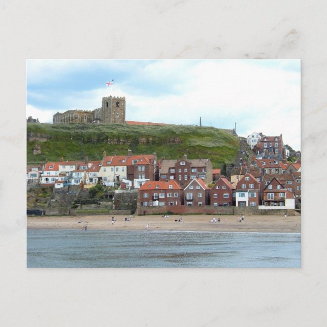 Whitby i North Yorkshire Vykort (Framsida)