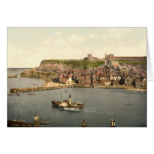 Whitby II, Yorkshire, England Hälsningskort