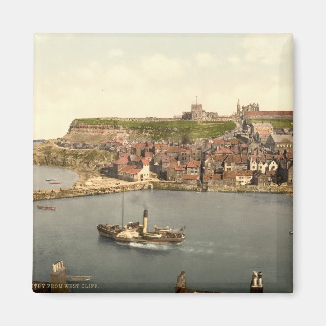 Whitby II, Yorkshire, England Magnet (Framsidan)