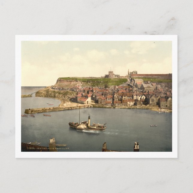 Whitby II, Yorkshire, England Vykort (Framsida)