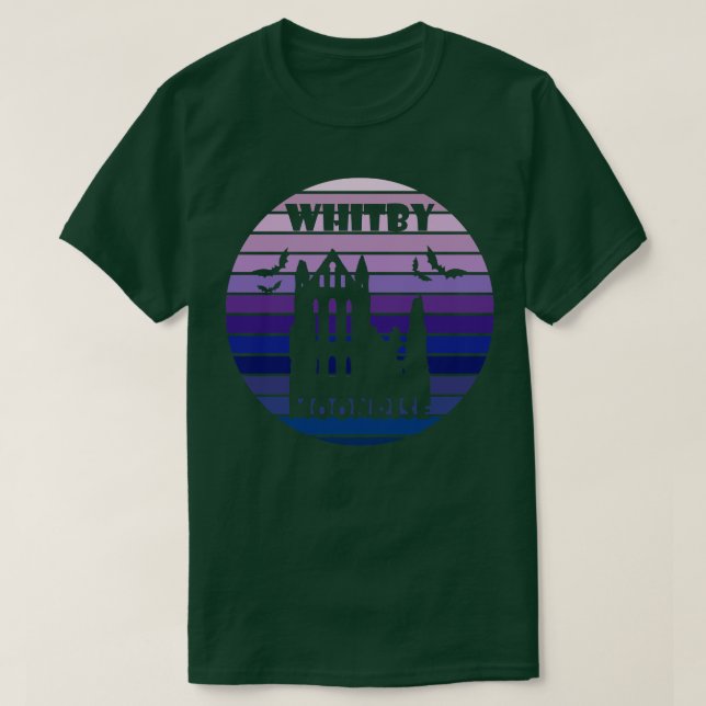 Whitby Moonrise T Shirt (Design framsida)