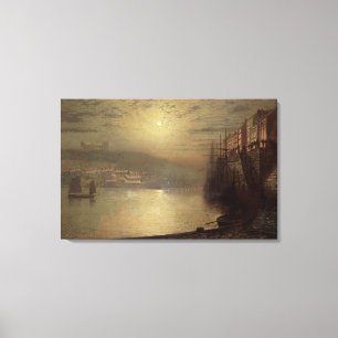 Whitby (olja på canvas) canvastryck