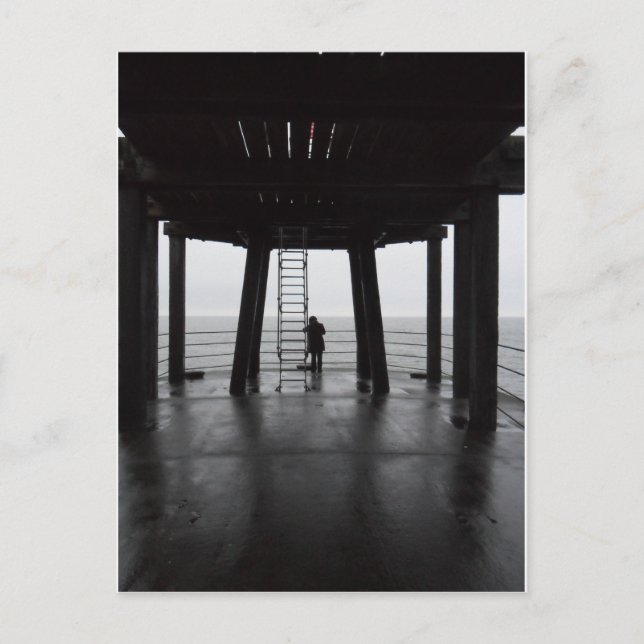 Whitby Pier Vykort (Framsida)