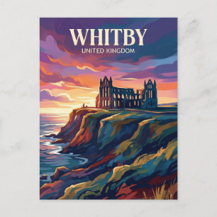 Whitby Storbritannien Vykort