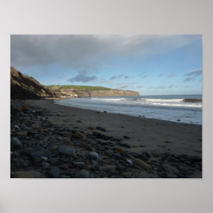Whitby strandplats poster