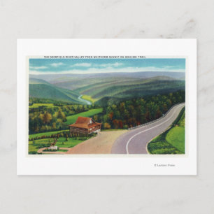 Whitcomb-toppmötet i Deerfield River Valley Vykort