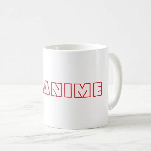 White AllAnime Mugg (Framsida höger)