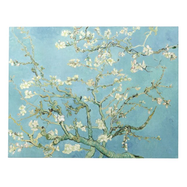 White Almond blommar av Vincent Van Gogh Anteckningsblock (Framsida)