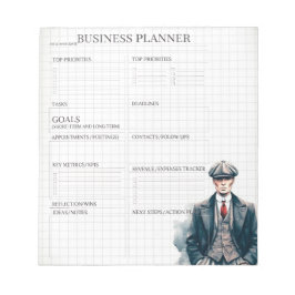 White and Black business planner  Anteckningsblock