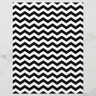 White and Black Zig Zag