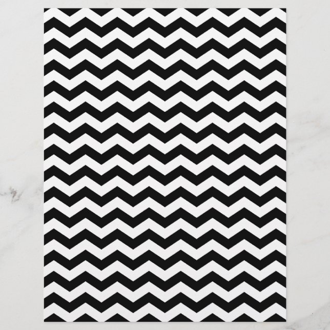 White and Black Zig Zag (Framsida)