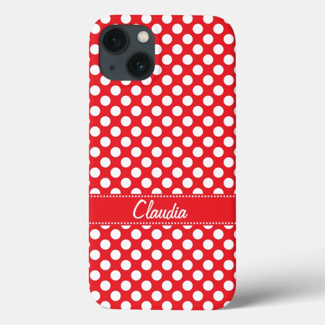 White and Red Polka Dot (Baksida)