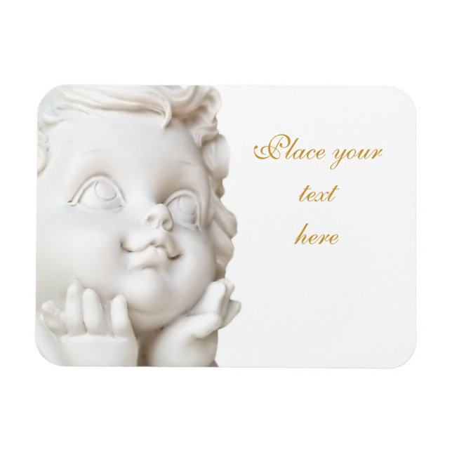 White Angel Magnet (Horisontell)