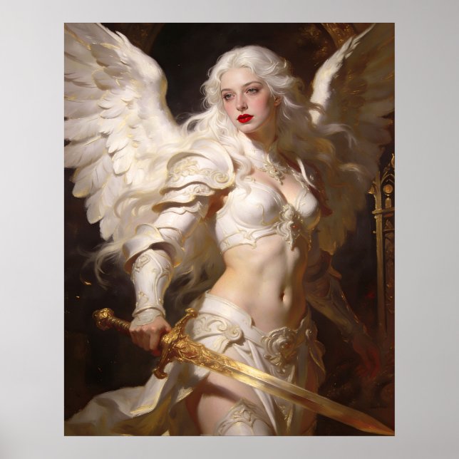 White Angel Poster (Framsidan)