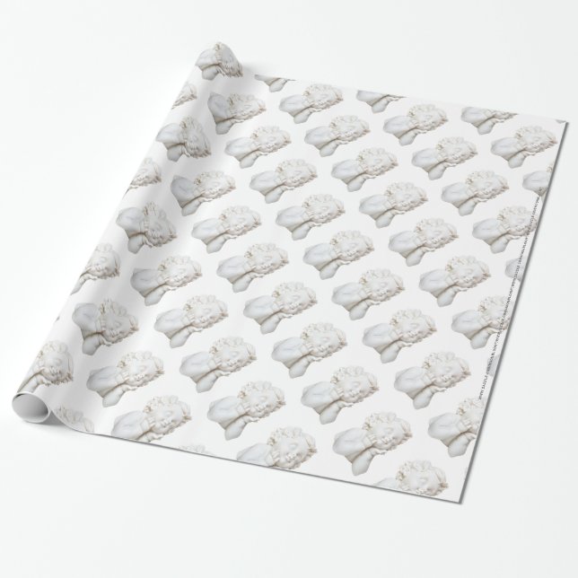 White Angel Presentpapper (Utrullad)