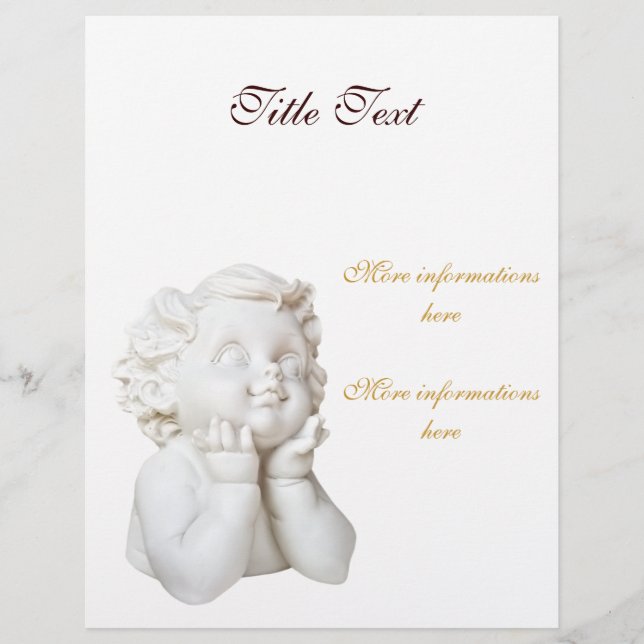 White Angel Reklamblad (Framsidan)