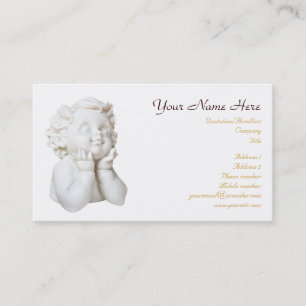 White Angel Visitkort