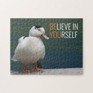 White Anka Tro på din Jigszle Puzzle Pussel