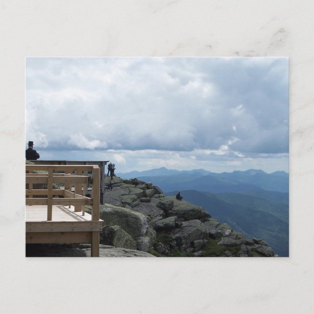 White Ansikte Vykort (Framsida)