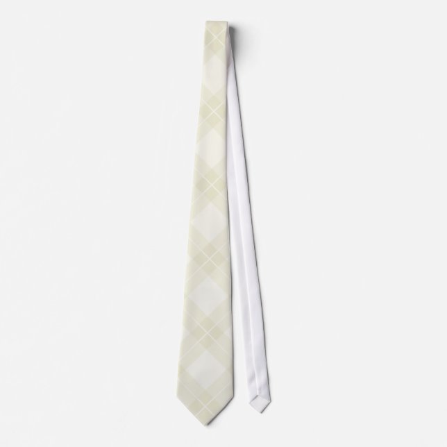 White Argyle Mönster Slips (Framsida)