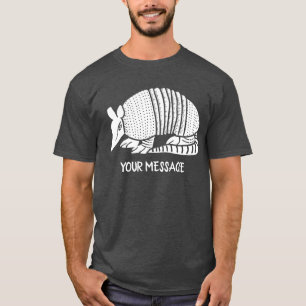 White Armadillo Personlig Graphic T Shirt