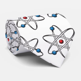 White Atom Molecule Mönster Teacher Science Slips