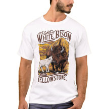 WHITE BABY BISON PROPHECY CALF OF YELLOWSTONE