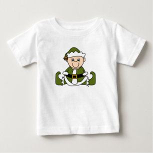 White Baby jul Elf Tee