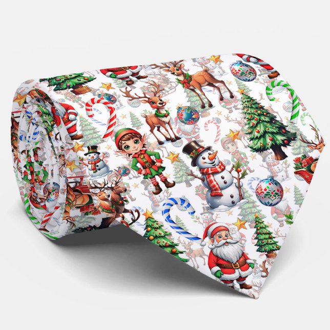 White Background Christmas Decorative Pattern Slips (Skapare uppladdad)