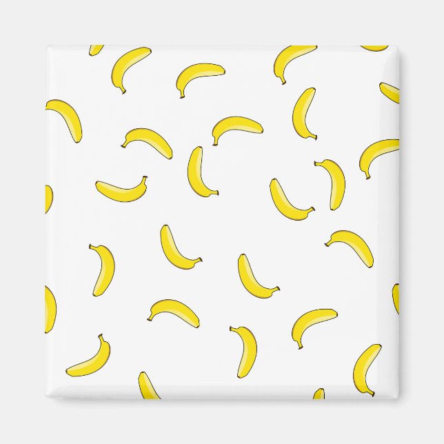 White Banana Magnet (Framsidan)
