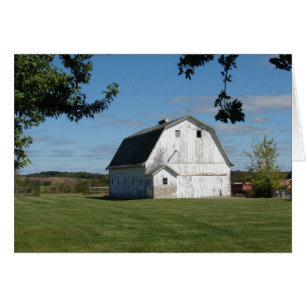 White Barn Hälsningskort