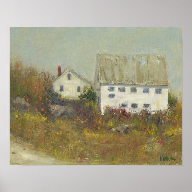 White Barn Poster (Framsidan)