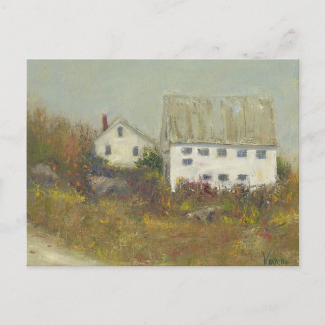 White Barn Vykort (Framsida)