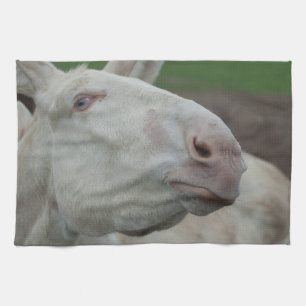White Baroque Donkey Kökshandduk