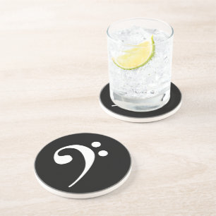 White Bass Clef Underlägg Sandsten