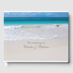 White Beach Wedding Guest Bok