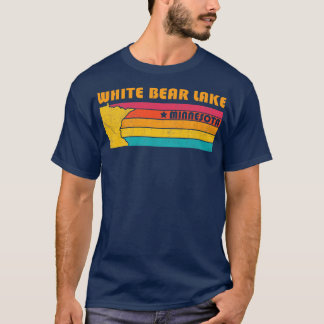 White Bear Sjö Minnesota Vintage Distress Souve T Shirt