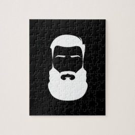 White Beard Puzzle Pussel