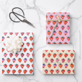 White-Berry-Custard Illustrated Strawberry