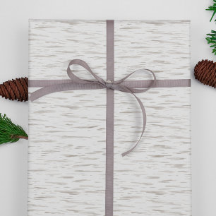 White Birch Bark Woodgrain Träd Struktur jul Presentpapper